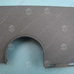 Фронтальная панель устья эскалатора, KONE, ECO3000, внешняя правая, стекло бал. - 10 мм