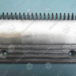 Гребенка входной площадки, FUJITEC, центральная, 22 зубца, 198x110 мм, алюминий