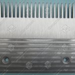 Гребенка входной площадки, KONE, TravelMaster, левая, 22 зубца, 202x165 мм, алюминий, тип B (GD-AlSI12)