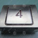 Кнопка вызова/приказа, CANNY, BA510, 4 этаж, прямоугольная