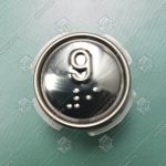 Кнопка вызова/приказа, МЛЗ, АК1-01-Кр, 9 этаж, с кодом Брайля, красная подсветка