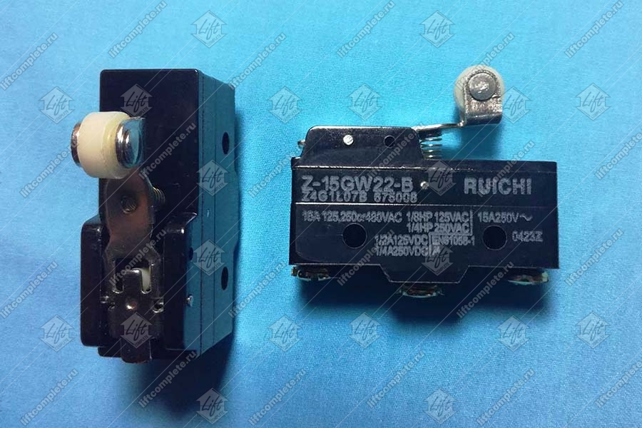 Микропереключатель, OTIS, Z-15GW22-B, 15A, 250VAC
