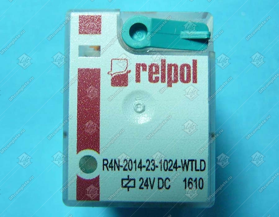 Реле промежуточное, RELPOL, 6А, 24VDC, R4N-2014-23-1024-WTLD