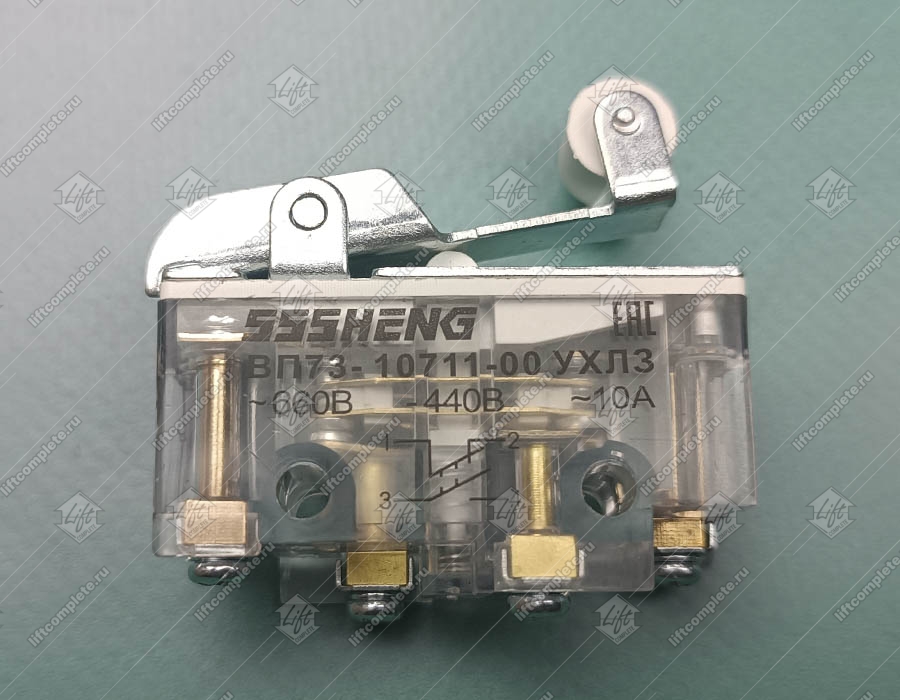 Выключатель, ВП73-10711-00 УХЛЗ (аналоги МП1107 исполнение 3, МП2106Л)