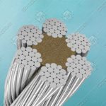 Канат стальной, ГОСТ 2688-80, d - 9,6 мм, 6х19+1о.с., 53,4кН