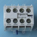 Блок дополнительных контактов, SCHNEIDER, LA1KN22, 2НО+2НЗ, винтовой зажим