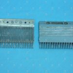 Гребенка входной площадки, KONE, ECO, правая, 22 зубца, 202x202 мм, алюминий, тип R3C-A