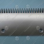 Гребенка входной площадки, SJEC, правая, 22 зубца, 203х106 мм, алюминий