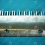 Гребенка входной площадки, SCE, центральная, 22 зубца, 198x97 мм, алюминий