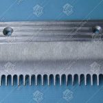 Гребенка входной площадки, правая, 22 зубца, 206x107 мм, алюминий