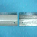 Гребенка входной площадки, KONE, TravelMaster, правая, 22 зубца, 202x130 мм, алюминий, тип A (GD-ALSI12 AL)