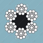 Канат стальной, ГОСТ 3077-80, d - 12 мм, 6х19+1о.с., 78,8кН