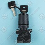 Ключевой выключатель эскалатора, KONE, 2NO+1NC