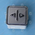 Кнопка вызова/приказа, SCHAEFER, MT42-2M RUS, открытие дверей, выдавленная надпись, без подсветки