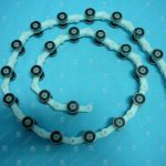 Отклоняющая цепь торца балюстрады, SJEC, 22 звена, двойная вилка