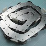 Отклоняющая цепь торца балюстрады, KLEEMANN, 19 роликов, однорядная