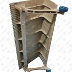 Ступень эскалатора, THYSSEN, Velino, 1000 мм, алюминий, окрашенная (серебро), 5EK