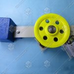 Устройство натяжное (с блоком 200 мм под канат 7,8 мм), МЛЗ, 0411.01.00.010А