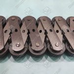 Цепь паллет траволатора, CANNY, шаг - 133,33 мм, палец - 14,63 мм, пластины - 40x5/40x5 мм, ролик - 70х25 мм