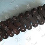 Цепь ступеней эскалатора, ST-133, шаг - 133,33 мм, палец - 84,7x14,63/14,63 мм, пластины - 35x5/30x5 мм, ролик - 70х25 мм